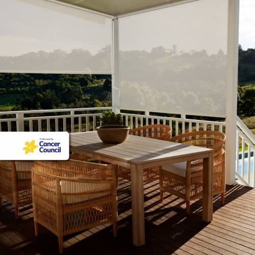 Outdoor blinds outlet for porch