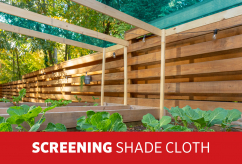 Choosing the right shade cloth for your garden