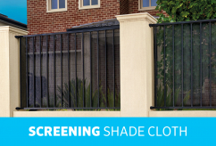 Choosing the right shade cloth for your screening needs