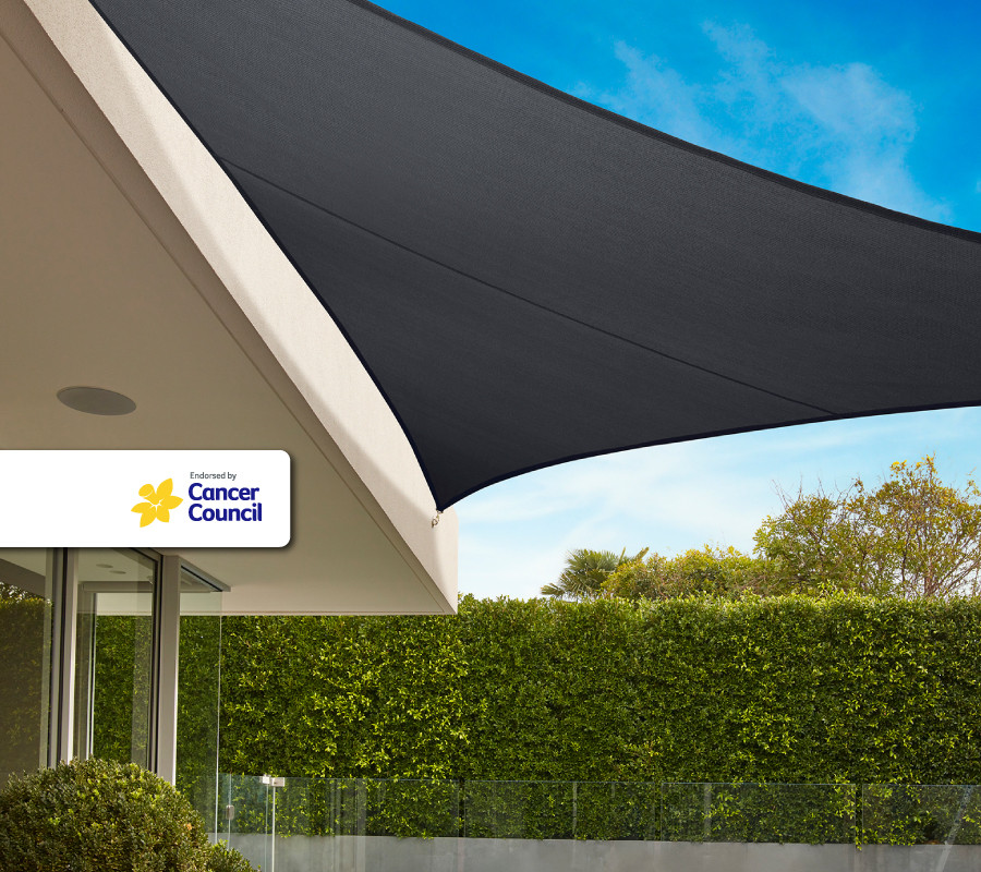 Shade Sail 3X4X5m Right Angle Triangle SAND 280gsm Super strong 3 x 4 x 5m 