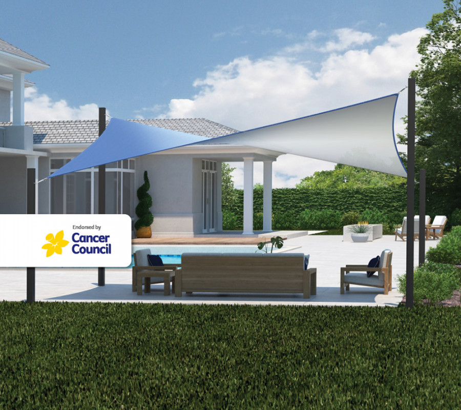 DualShade® Rectangle Shade Sail Coolaroo