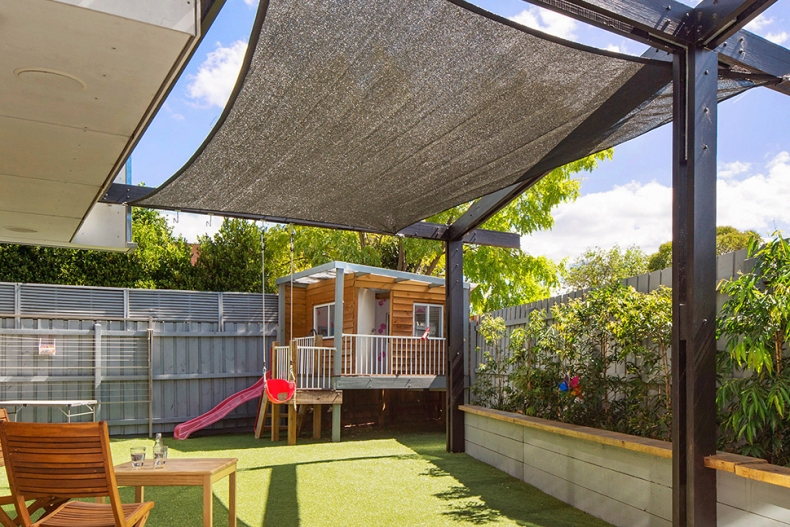 Stay sun smart with a shade sail