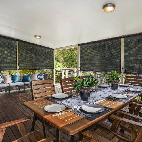 Deck blinds store