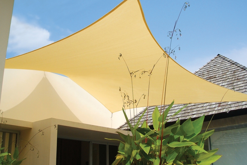 How to install a shade sail