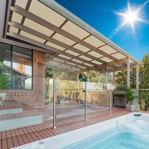Fabric deals outdoor shades