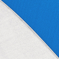 1.85m Blue/White HDPE Portable Umbrella