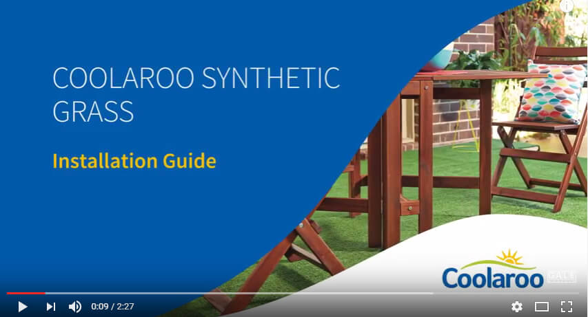 Installing Coolaroo Synthetic Grass