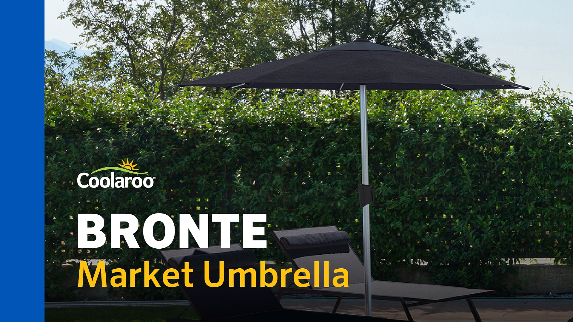 Coolaroo Bronte market outdoor umbrella