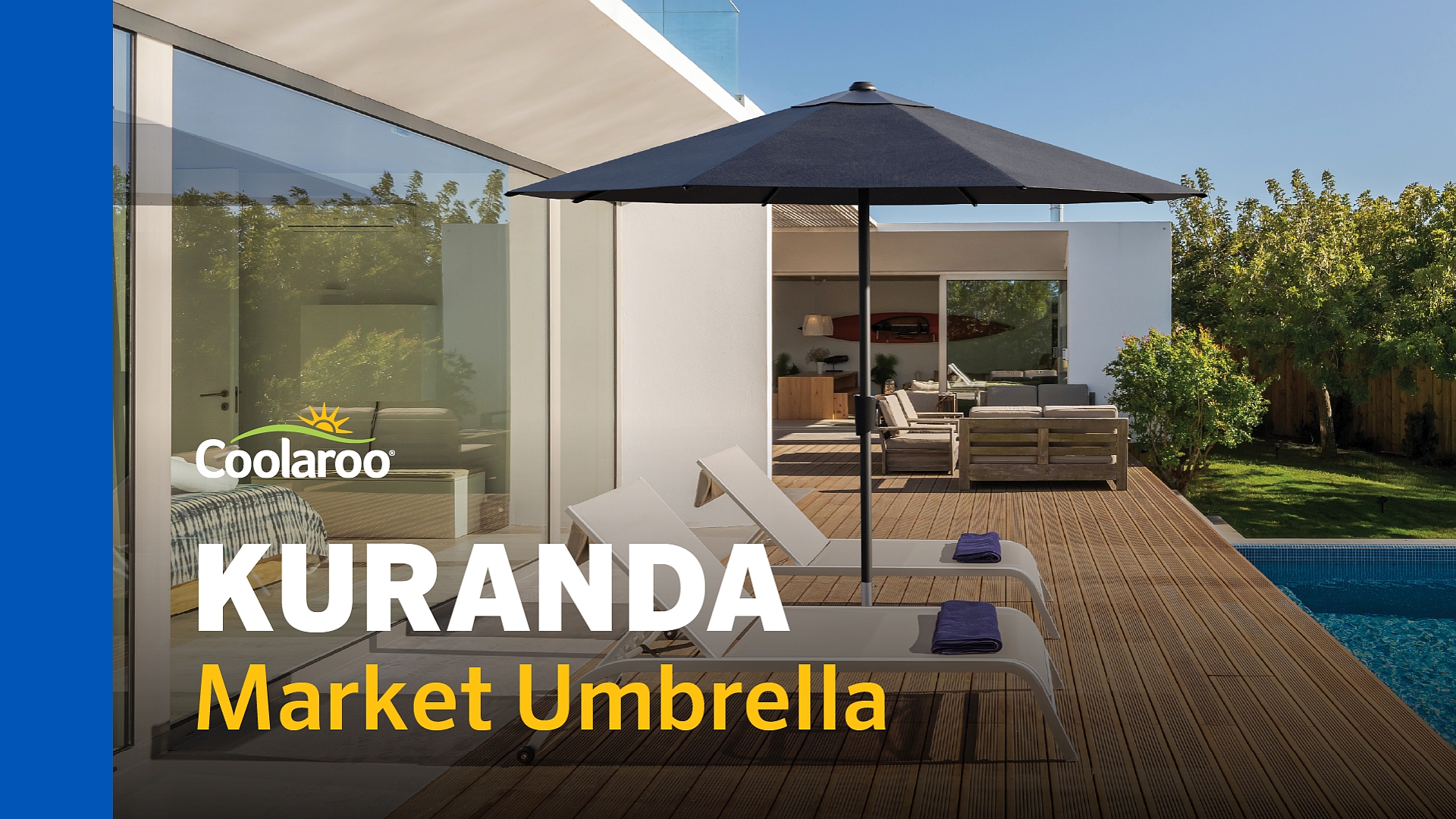 Coolaroo Kuranda market outdoor umbrella