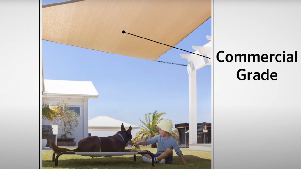 Coolaroo Commercial Grade Shade Sails