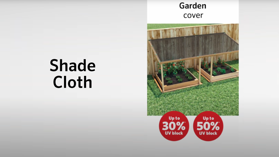 Coolaroo Shade Cloth - Garden Cover (30 - 50% UV Block)